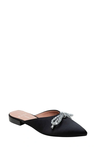 Shop Linea Paolo Astrid Pointed Toe Mule In Black