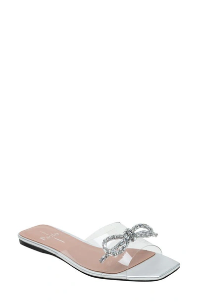 Shop Linea Paolo Leigh Slide Sandal In Clear