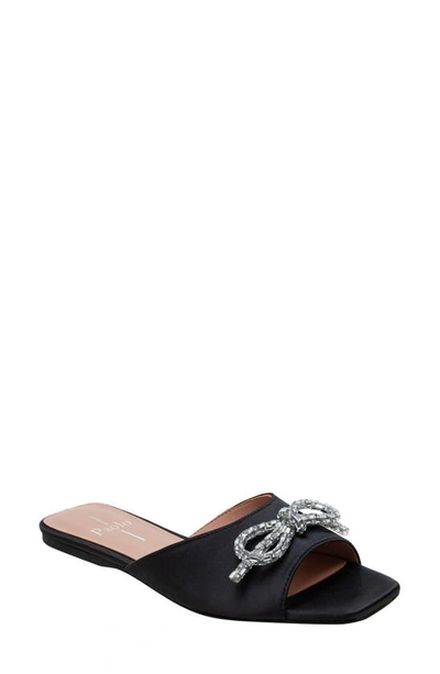 Shop Linea Paolo Leigh Slide Sandal In Black