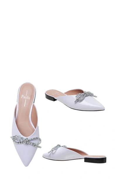 Shop Linea Paolo Astrid Pointed Toe Mule In Lavender Fog