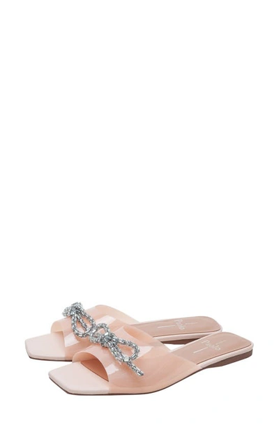Shop Linea Paolo Leigh Slide Sandal In Forest Pink