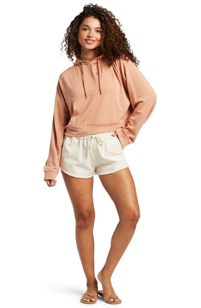 Roxy Scenic Route Drawstring Shorts In Tapioca