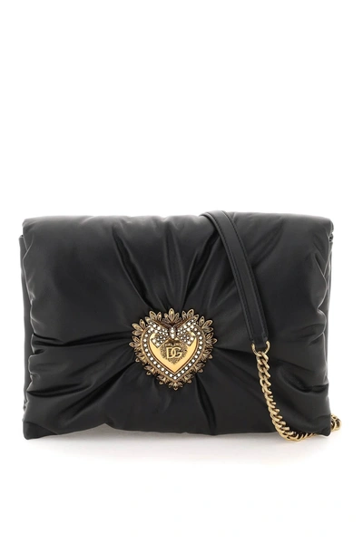Shop Dolce & Gabbana 'devotion' Soft Crossbody Bag