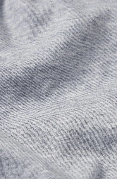 Shop Eberjey Oversize Aloe Infused Cotton Blend Pajama Top In Heath Grey