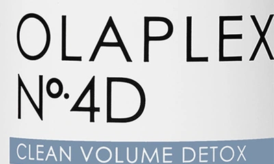 Shop Olaplex No. 4d Clean Volume Detox Dry Shampoo, 6.3 oz