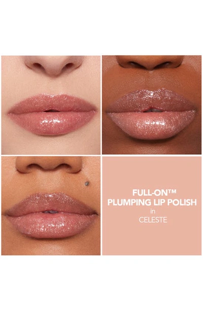 Buxom Dolly's Glam Getaway Full-on™ Plumping Lip Polish In Celeste