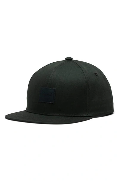 Shop Herschel Supply Co Whaler 6-panel Baseball Hat In Black