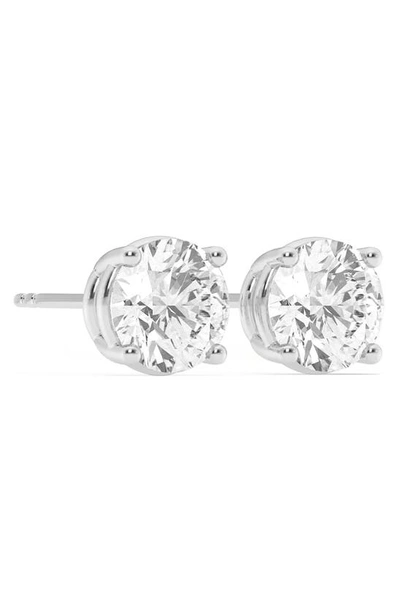Shop Badgley Mischka 14k White Gold & Lab Created Diamond Stud Earrings