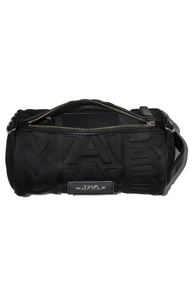 Shop Marc Jacobs The Monogram Neoprene Duffle Bag In Black
