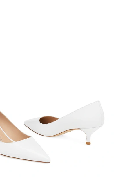 stuart weitzman white heels