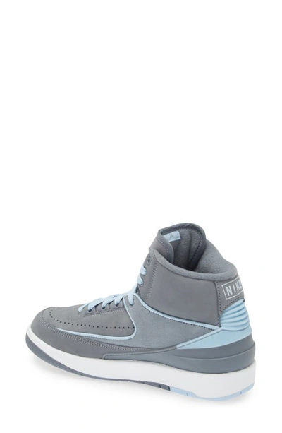 Shop Jordan Air  2 Retro Basketball Sneaker In Cool Grey/ Ice Blue/ White