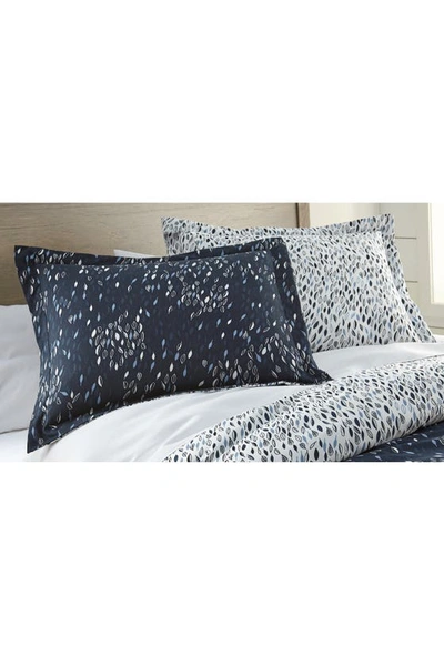 Southshore Fine Linens Luxury Premium Collection Oversized Comforter Set In Botanical Leaves Blue