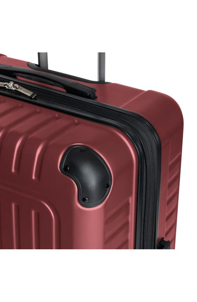 Shop Ben Sherman Sunderland 28" Hardside Spinner Luggage In British Red