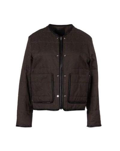 Alexander Wang Jacket In Military Green