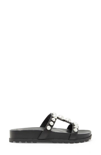 Karl Lagerfeld Blithe Slide Sandal In Black