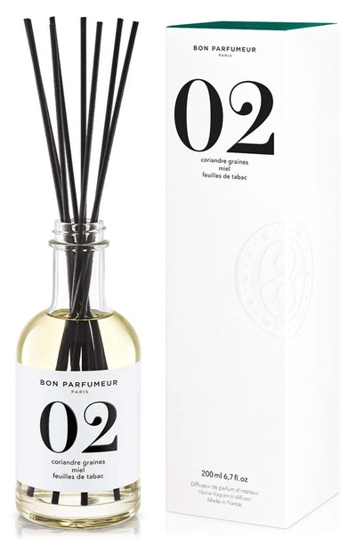Shop Bon Parfumeur 02 Seed Of Coriander, Honey & Tobacco Leaf Reed Diffuser