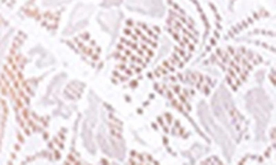 Mapalé Mapale Lace Cutout Underwire Bra, Strappy Garter Belt & Panties Set In White