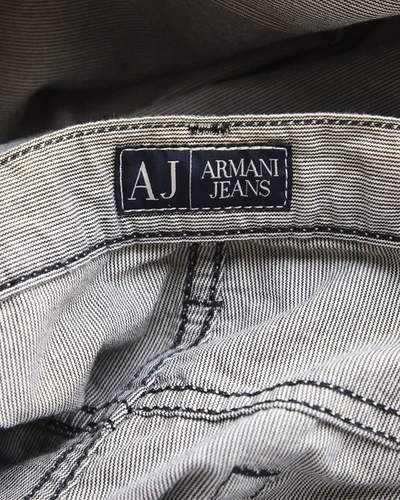 Shop Armani Jeans Aj Armani Jeans Jeans Trouser In White