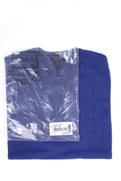 Shop Armani Jeans Aj Sweater In Blue