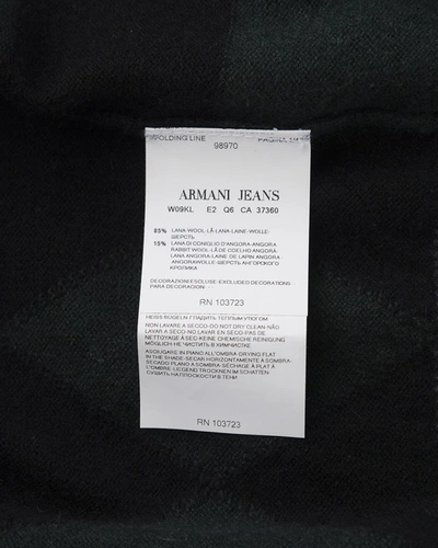 Shop Armani Jeans Aj Armani Jeans Sweatshirt Hoodie In Green