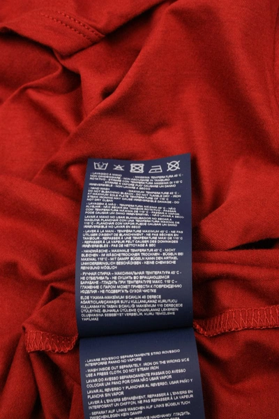 Shop Armani Jeans Aj Topwear In Red