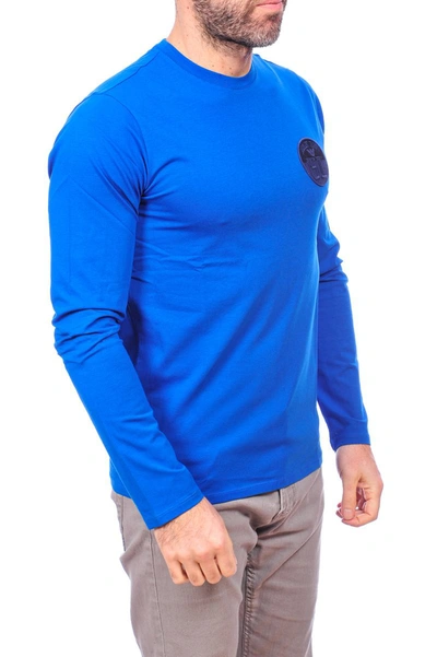 Shop Armani Jeans Aj Armani Jeans Topwear In Blue