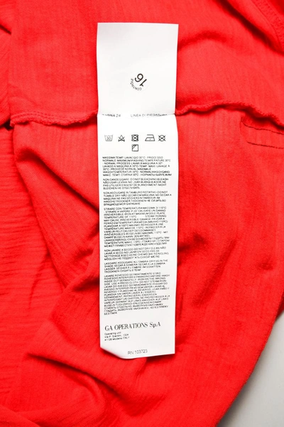 Shop Armani Jeans Aj Armani Jeans Topwear In Red