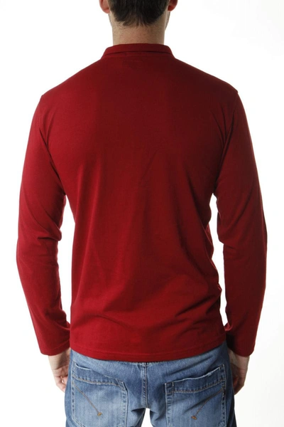 Shop Armani Jeans Aj Armani Jeans Topwear In Red