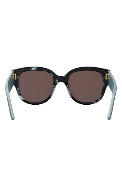 Shop Dior Wil Bu 54mm Butterfly Sunglasses In Havana / Brown