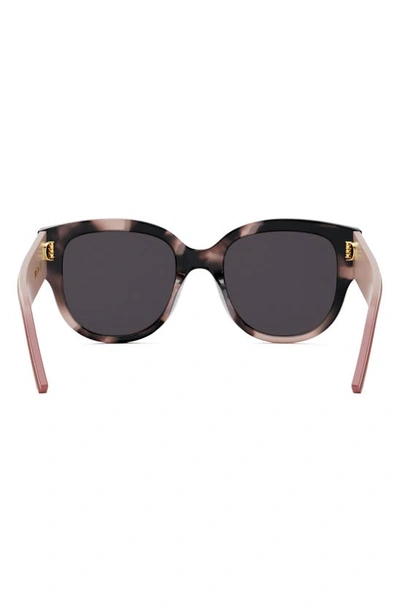 Shop Dior Wil Bu 54mm Butterfly Sunglasses In Red Havana / Smoke
