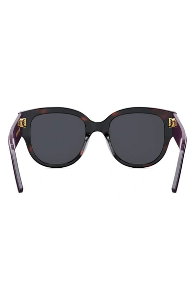 Shop Dior Wil Bu 54mm Butterfly Sunglasses In Havana/ Smoke