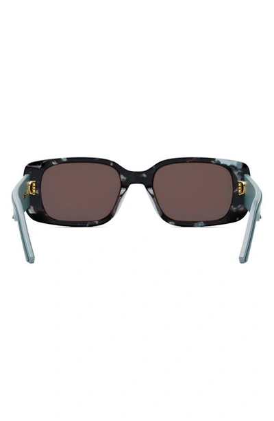 Shop Dior Wil S2u 53mm Square Sunglasses In Havana / Brown