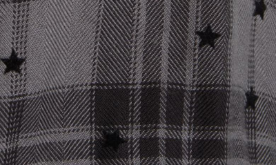 Shop Rails Hunter Plaid Button-up Shirt In Iron Black Stars