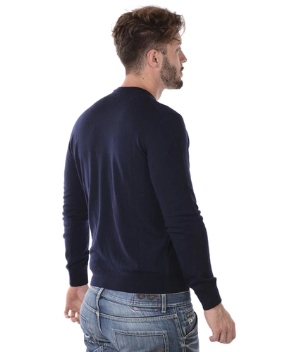 Shop Emporio Armani Sweater In Blue