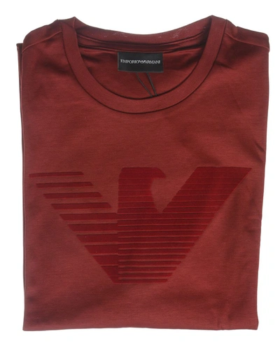 Shop Emporio Armani Topwear In Red