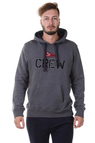 Shop Marina Yachting Sweatshirt Hoodie In Grey