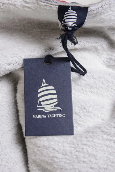 Shop Marina Yachting Sweatshirt Hoodie In Grey