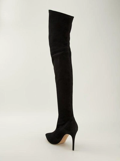 Shop Casadei 'evening' Thigh Length Boots