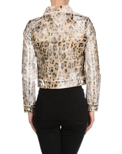 Shop Blumarine Jackets In Beige