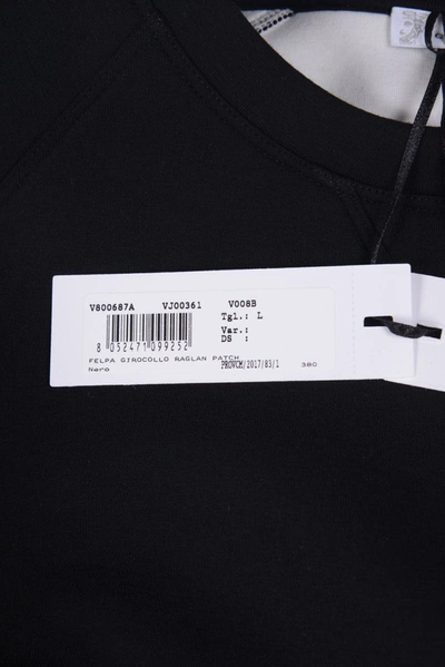 Shop Versace Sweatshirt Hoodie In Black