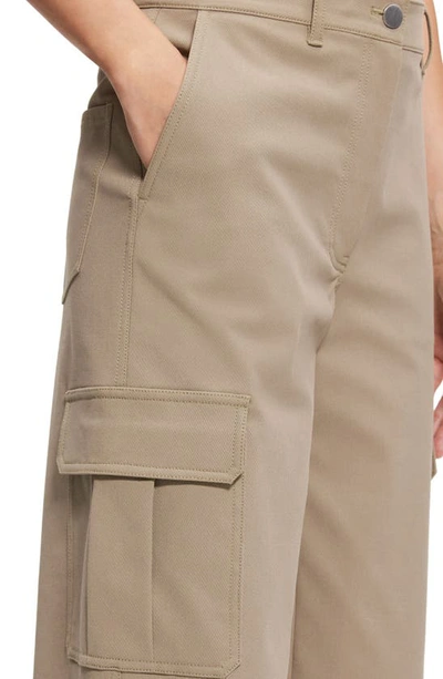 Shop Theory Neoteric Twill Cargo Pants In Bark