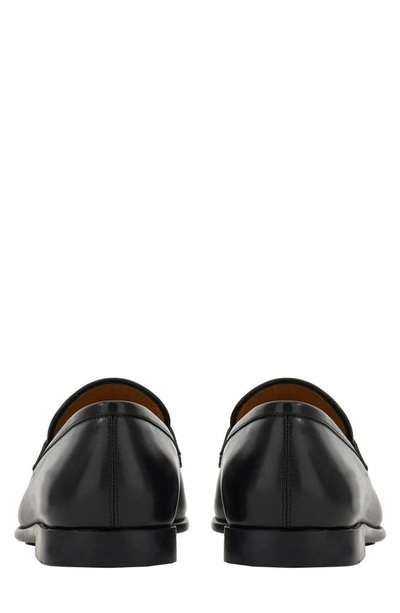 Shop Ferragamo Foster Bit Loafer In Nero