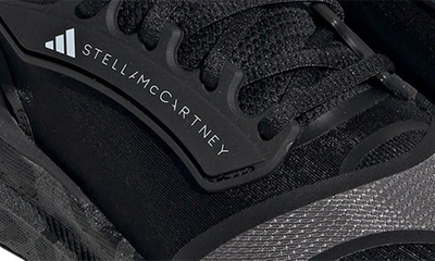 Shop Adidas By Stella Mccartney Ultraboost Light Running Shoe In Core Black/ Black/ White