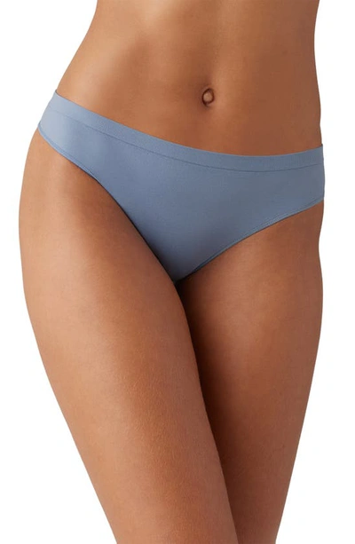 Shop B.tempt'd By Wacoal Comfort Intended Daywear Thong In Troposphere