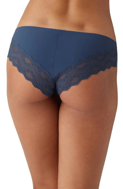 Shop B.tempt'd By Wacoal B.bare Cheeky Panties In Crown Blue