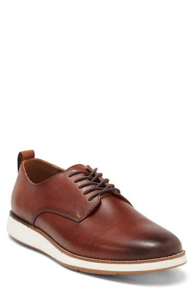 Shop Nordstrom Rack Mikel Leather Hybrid Sneaker In Brown Coffee