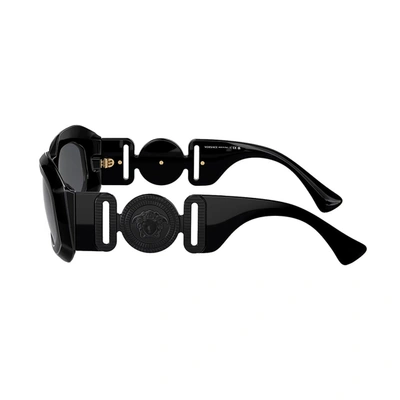 Versace Ve 4425u 536087 54mm Unisex Irregular Sunglasses In Black