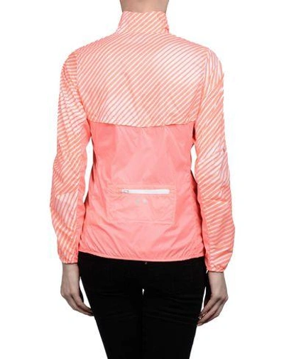 Shop Puma Full-length Jacket In Coral