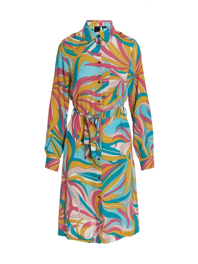 Shop Pinko Aciala Dresses Multicolor
