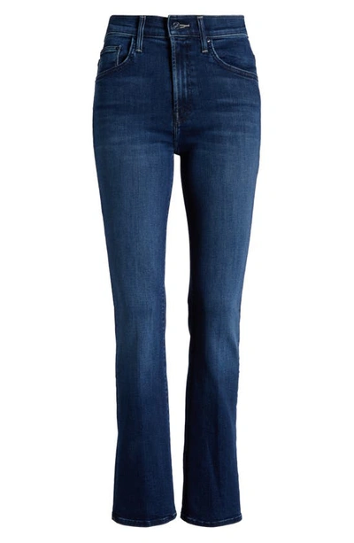 Mother The Insider High Rise Crop Step Fray Bootcut Jeans In Bad Reputation  | ModeSens